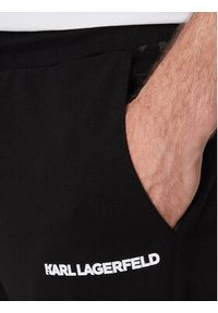 Karl Lagerfeld - KARL LAGERFELD Spodnie dresowe 705018 542900 Czarny Regular Fit. Kolor: czarny. Materiał: bawełna #3