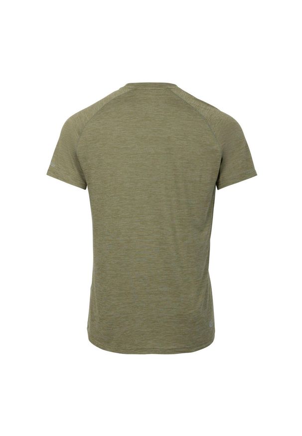 DARE 2B - T-shirt Męski Melanżowy Persist. Kolor: zielony. Wzór: melanż
