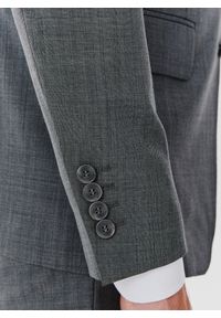Pako Lorente - PAKO LORENTE – Marynarka garniturowa w kolorze szarym. Okazja: na ślub cywilny, na wesele. Kolor: szary. Materiał: wełna, poliester. Wzór: gładki. Styl: młodzieżowy #10