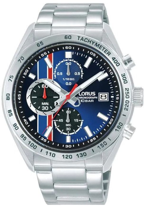 Zegarek męski Lorus RM393JX9 srebrny. Kolor: srebrny