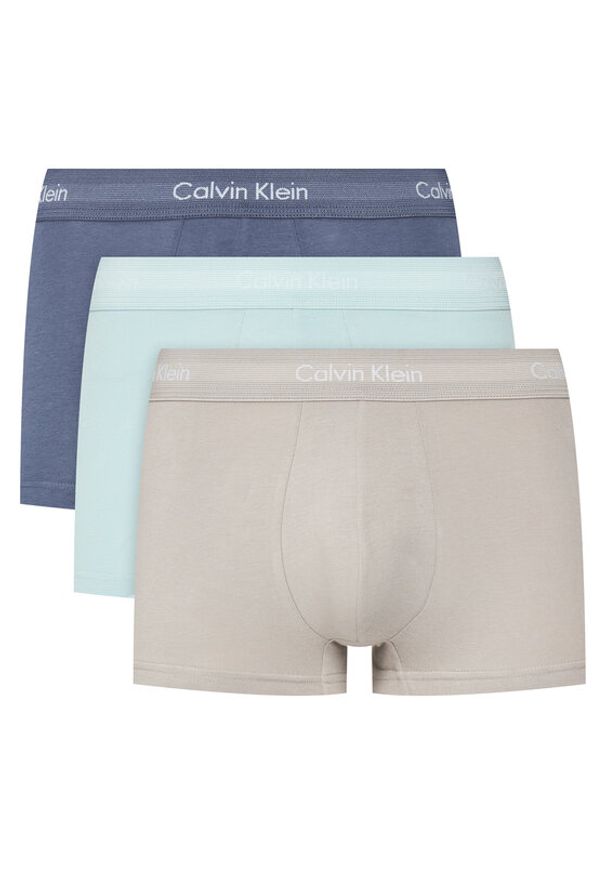 Calvin Klein Underwear Komplet 3 par bokserek 0000U2664G Kolorowy. Materiał: bawełna. Wzór: kolorowy