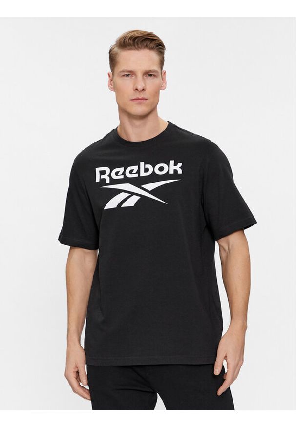 Reebok T-Shirt II8109 Czarny. Kolor: czarny. Materiał: bawełna