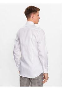 Seidensticker Koszula 01.293677 Biały Shaped Fit. Kolor: biały. Materiał: bawełna #9