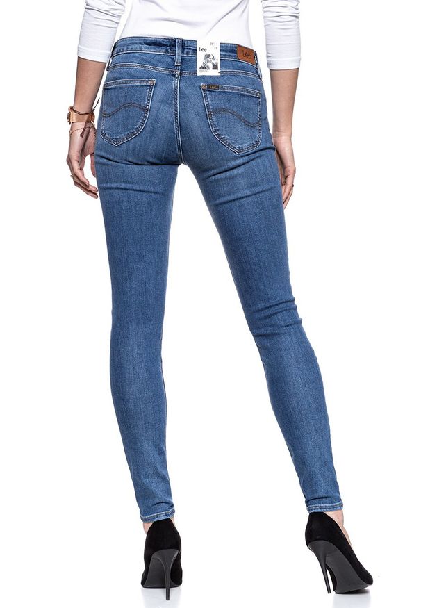 Lee - SPODNIE DAMSKIE LEE SCARLETT MIDTOWN BLUES L526HAOE 112111683