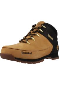 Buty do chodzenia męskie Timberland Euro Sprint Hiker. Wysokość cholewki: za kostkę. Zapięcie: sznurówki. Kolor: wielokolorowy, beżowy, brązowy. Materiał: materiał, skóra, syntetyk. Szerokość cholewki: normalna. Sport: turystyka piesza, bieganie