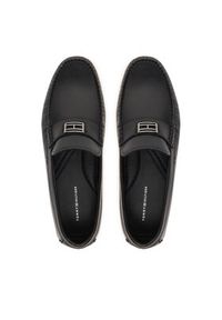 TOMMY HILFIGER - Tommy Hilfiger Mokasyny Hardware Hilfiger Driver Shoe FM0FM05838 Czarny. Kolor: czarny. Materiał: skóra #6