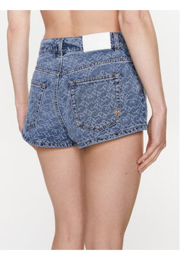 Pinko Szorty jeansowe Andatura 100812 A0Q0 Niebieski Regular Fit. Kolor: niebieski. Materiał: bawełna