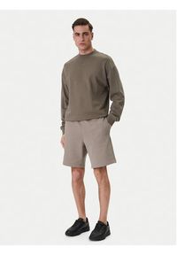 Hugo - HUGO Szorty sportowe Dayono 50530696 Beżowy Relaxed Fit. Kolor: beżowy. Materiał: bawełna. Styl: sportowy #3