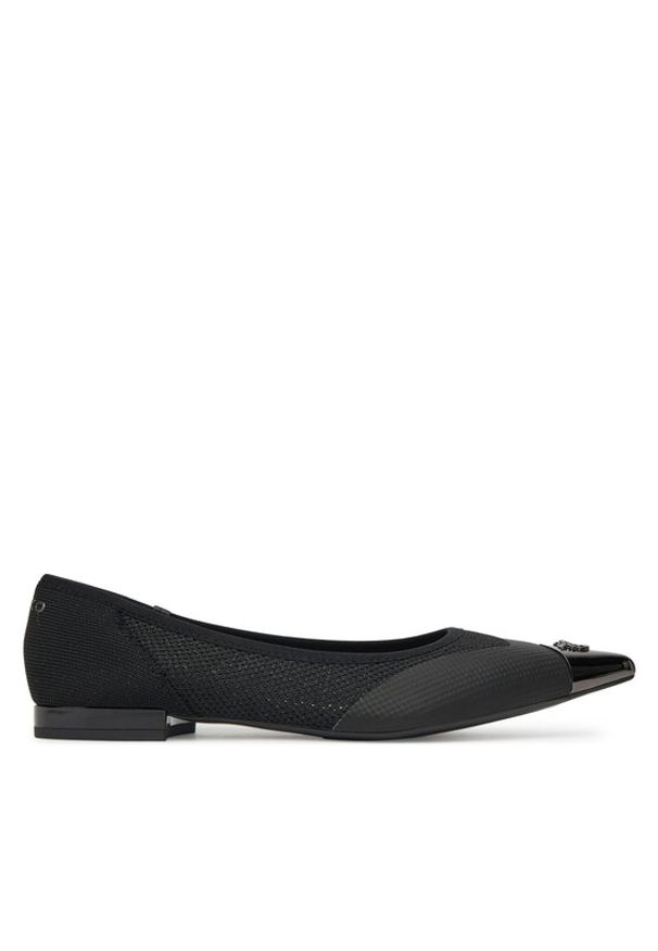 Pinko - PINKO Baleriny Gianira 15 SD0269 T027 Czarny. Kolor: czarny. Materiał: materiał