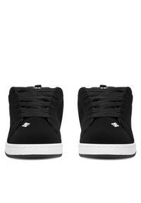 DC Shoes Sneakersy COURT GRAFFIK 300529-001 Czarny. Kolor: czarny. Materiał: skóra, nubuk #4