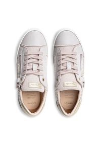 Geox - Sneakersy dziecięce różowe GEOX J Kilwi G. B. Kolor: różowy. Materiał: materiał. Sport: bieganie