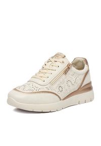 Go Soft Sneakersy CEO-HY8205-1 Écru. Materiał: materiał #7