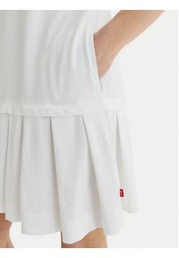 JOOP! Jeans Sukienka codzienna Tadena 30100680 Biały Regular Fit. Okazja: na co dzień. Kolor: biały. Materiał: syntetyk. Typ sukienki: proste. Styl: casual #3