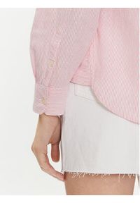 Tommy Jeans Koszula DW0DW17737 Różowy Boxy Fit. Kolor: różowy. Materiał: bawełna #5