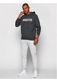 Musto Bluza 82019 Szary Regular Fit. Kolor: szary. Materiał: bawełna #2