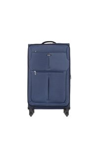 Ochnik - Komplet walizek na kółkach 19'/24'/28'. Kolor: niebieski. Materiał: materiał, nylon, poliester #4