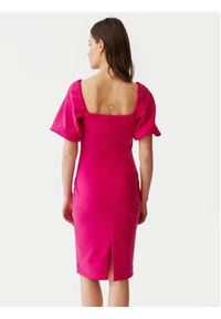 Tatuum Sukienka koktajlowa Semiko T2406.195 Różowy Slim Fit. Kolor: różowy. Materiał: syntetyk. Styl: wizytowy #9