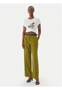 Liu Jo T-Shirt WA6237 JS923 Biały Regular Fit. Kolor: biały. Materiał: bawełna #4