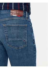 TOMMY HILFIGER - Tommy Hilfiger Jeansy Bleecker MW0MW35718 Niebieski Slim Fit. Kolor: niebieski #5