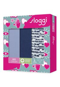 Sloggi Komplet stringów Go Crush 10219704 Niebieski. Kolor: niebieski. Materiał: bawełna #9