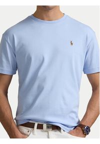 Polo Ralph Lauren T-Shirt Classics 710740727 Błękitny Slim Fit. Typ kołnierza: polo. Kolor: niebieski. Materiał: bawełna #8