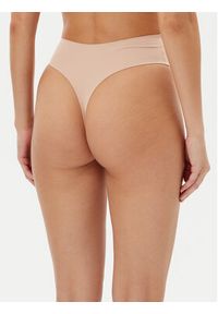 Hunkemöller Stringi Smooth 206774 Beżowy. Kolor: beżowy. Materiał: syntetyk #4