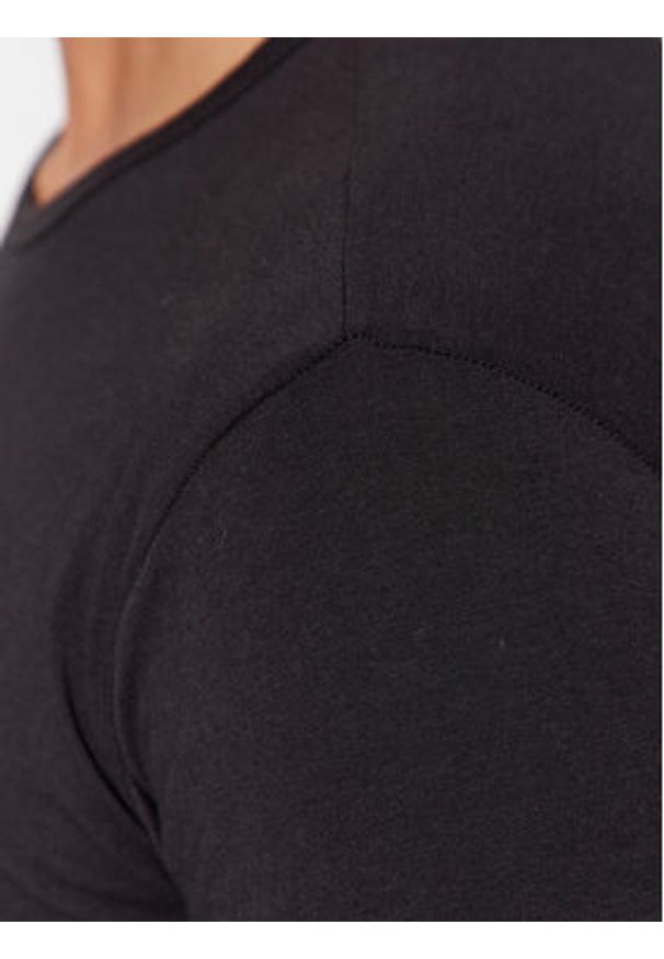 TOMMY HILFIGER - Tommy Hilfiger Komplet 3 longsleeve UM0UM03022 Czarny Slim Fit. Kolor: czarny. Materiał: bawełna. Długość rękawa: długi rękaw