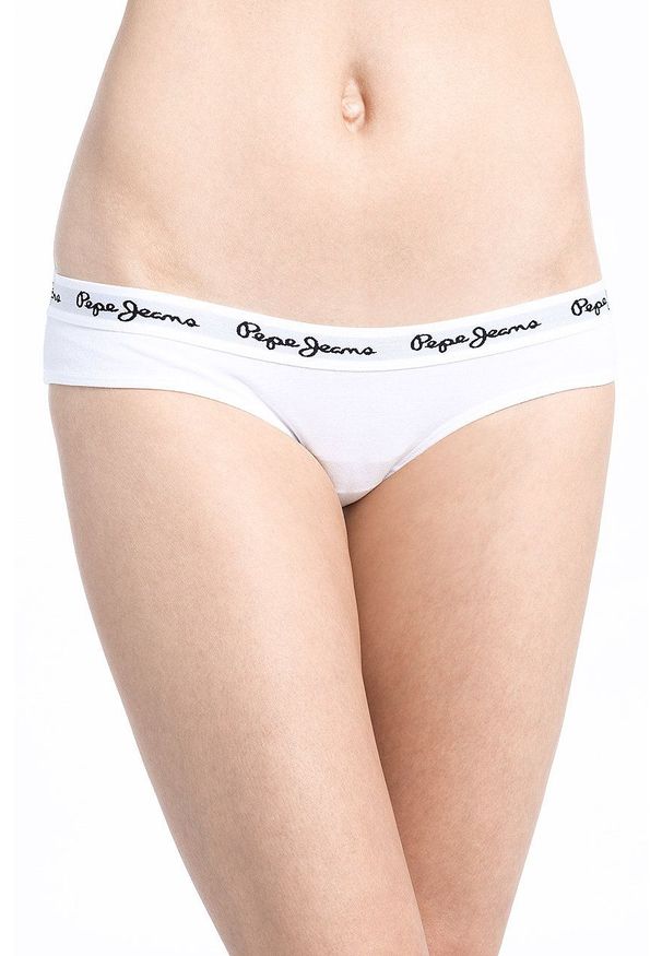 Pepe Jeans - Figi Dixie. Kolor: biały