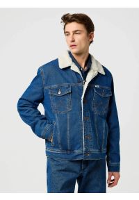 Wrangler - MESKA KURTKA WRANGLER SHERPA CLASSIC JACKET MID STONE 112371440 #1