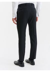Pako Lorente - PAKO LORENTE – Spodnie smokingowe P000B-6S-001-C-S. Materiał: wełna. Wzór: gładki. Styl: młodzieżowy #3