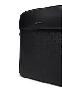 Calvin Klein Saszetka Ck Sleek Reporter S Mono K50K512883 Czarny. Kolor: czarny. Materiał: skóra #4