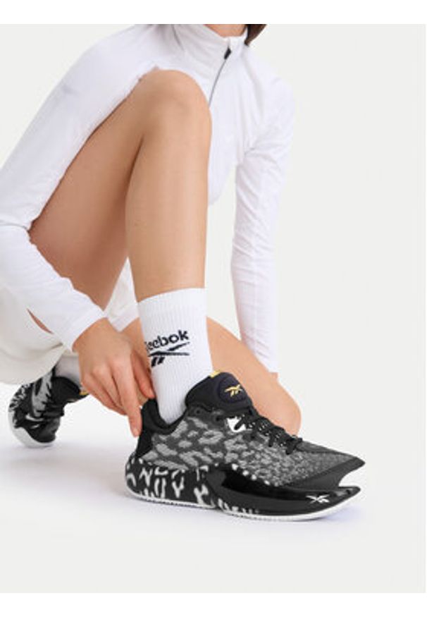 Reebok Buty do koszykówki EO-ENGINE A 26 + SE 100248542 Czarny. Kolor: czarny. Materiał: materiał. Sport: koszykówka