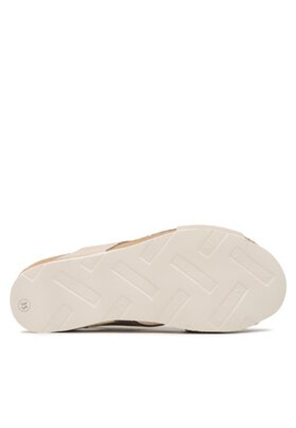 Pikolinos Sandały W9E-0912 Écru. Materiał: skóra