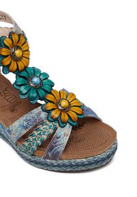 Laura Vita Sandały Fayco 72 Niebieski. Kolor: niebieski. Materiał: skóra #6