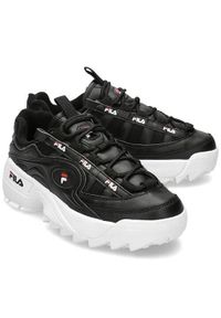 Buty do chodzenia damskie Fila Dformation Wmn. Zapięcie: sznurówki. Kolor: czarny. Materiał: materiał, syntetyk, skóra. Szerokość cholewki: normalna. Sport: turystyka piesza