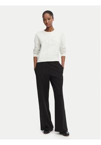 Calvin Klein Jeans Sweter LV047G322G Kremowy Regular Fit. Kolor: kremowy. Materiał: bawełna #2