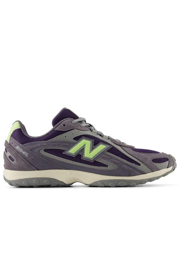 Buty unisex New Balance U204L27M - fioletowe. Kolor: fioletowy. Materiał: materiał, syntetyk, guma, zamsz. Szerokość cholewki: normalna