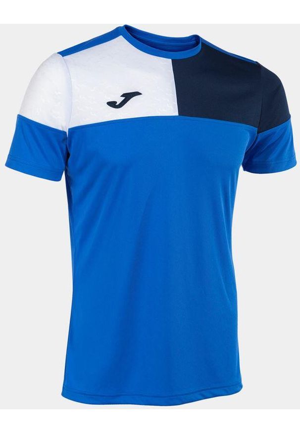 Koszulka Joma Crew Junior 11/12 – Royal/Navy/Biała. Kolor: niebieski. Materiał: poliester. Sport: fitness, piłka nożna