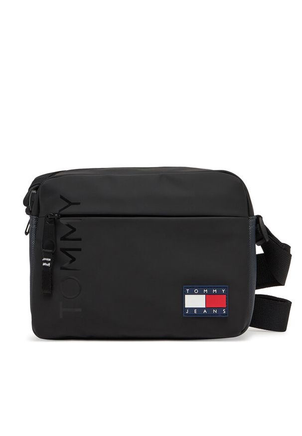 Saszetka Tommy Jeans. Kolor: czarny