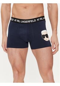 Karl Lagerfeld - KARL LAGERFELD Komplet 3 par bokserek 236M2100 Kolorowy. Materiał: bawełna. Wzór: kolorowy #3