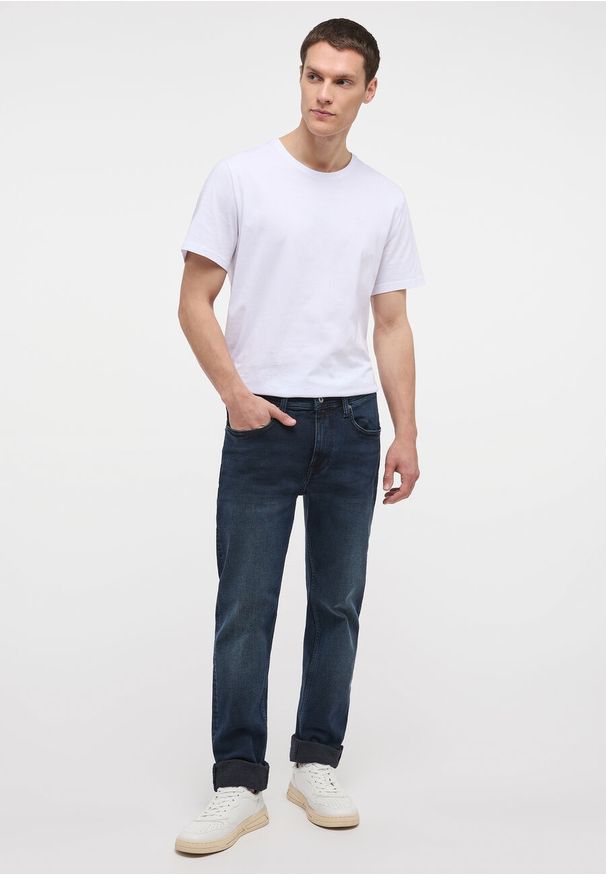Mustang - MUSTANG Orlando Slim Męskie Spodnie Jeansowe Denim Blue 1013321 5000 983