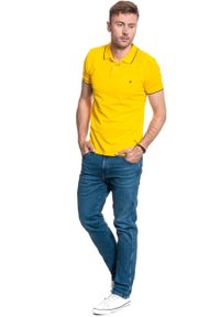 Wrangler - MĘSKIE POLO WRANGLER SS PIQUE POLO LEMON CHROME W7D5K4Y07 112131761. Typ kołnierza: polo #7