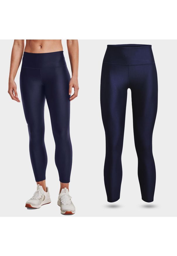 Legginsy sportowe damskie Under Armour szybkoschnące treningowe. Kolor: niebieski