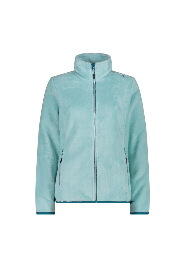 Bluza damska turystyczna CMP 38P1536. Kolor: niebieski. Materiał: polar. Sport: turystyka piesza