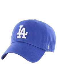 Czapka z daszkiem dla dorosłych 47 Brand MLB Los Angeles Dodgers 47 Clean Up Cap. Kolor: niebieski. Materiał: bawełna #1