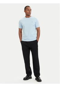 GANT - Gant T-Shirt Shield 2003184 Niebieski jasny Regular Fit. Kolor: niebieski. Materiał: bawełna #4