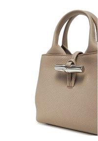 Longchamp Torebka 10278HFP Beżowy. Kolor: beżowy. Materiał: skórzane