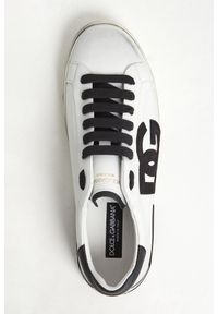Dolce & Gabbana - Sneakersy męskie skórzane Portofino Vintage DOLCE & GABBANA. Materiał: skóra #4