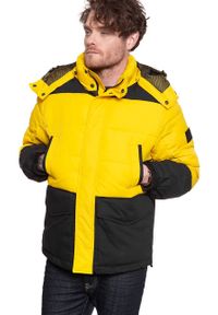 Lee - LEE MID PUFFER JACKET LEMON ZEST L87YUNMM