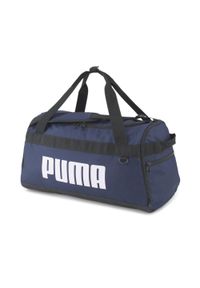 Puma - Torba sportowa Challenger S PUMA Navy Blue. Kolor: niebieski, wielokolorowy, czarny, biały